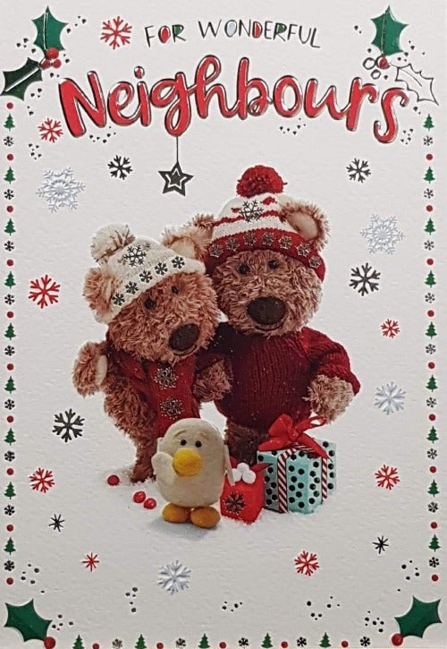 neighbours christmas card