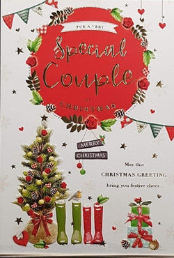 special couple christmas card