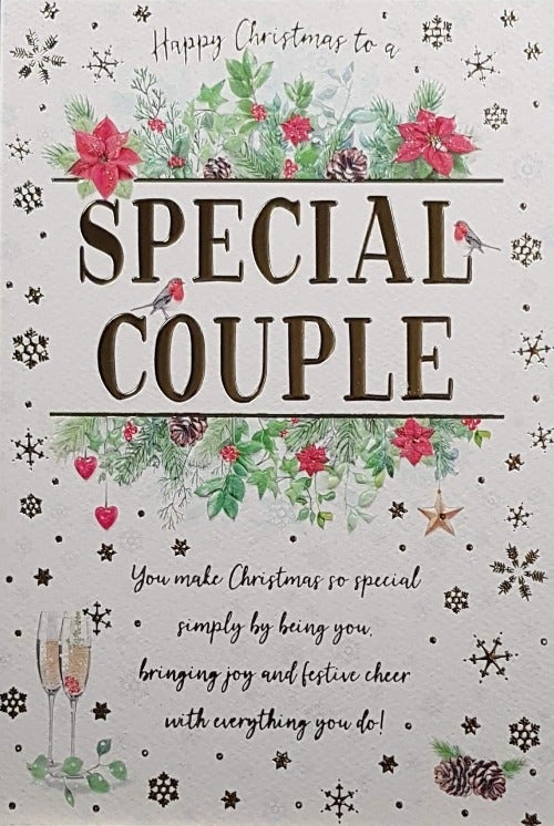 special couple christmas card