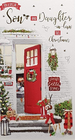 Son And Daughter In Law Christmas Card