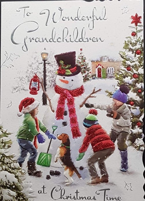 Grandchildren Christmas Card