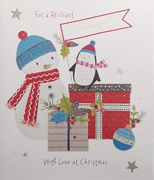 Grandad Personalised Christmas Card