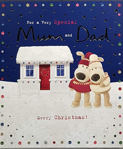 Mum And Dad Christmas Card