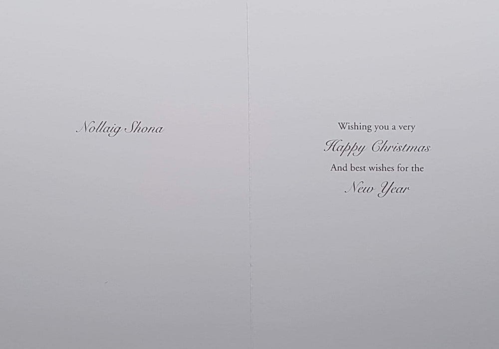 Across The Miles Christmas Card - Christmas Greetings From Dublin & Three Angels