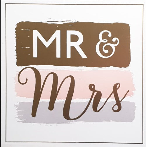 Wedding Card - Mr & Mrs