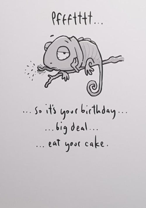 Humour Birthday Card 