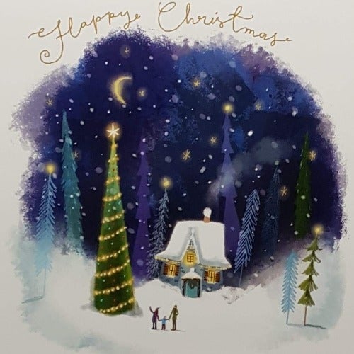 Charity Christmas Card (In Irish & English) - Cello / Children's Health Foundation & Christmas Night