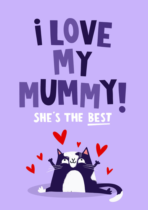 Mummy Mothers Day Card Personalisation