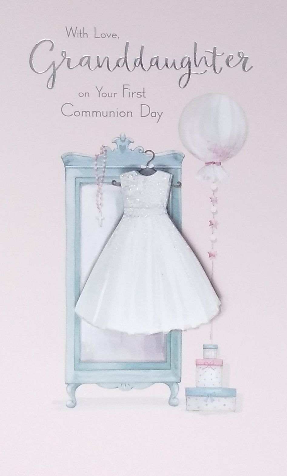 Communion Card - With Love, Granddaughter