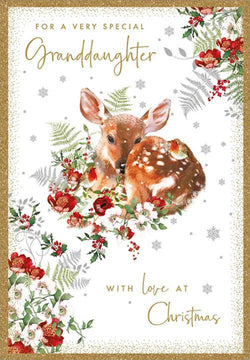 Granddaughter Christmas Card