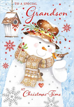 Grandson Christmas Card