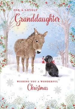 Granddaughter Christmas Card