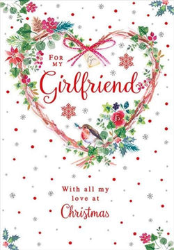 Girlfriend Christmas Card