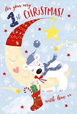 Baby Christmas Card / Boy