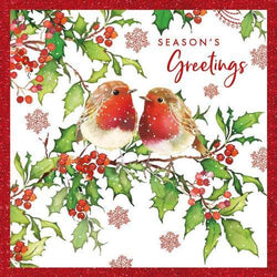 Season's Greetings Christmas Card