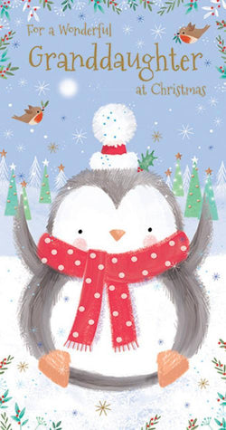 Granddaughter Christmas Card