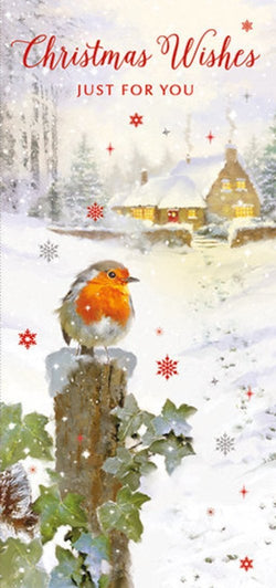 Just For You Money Wallet Christmas Card