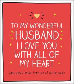 Husband Valentines Day Card