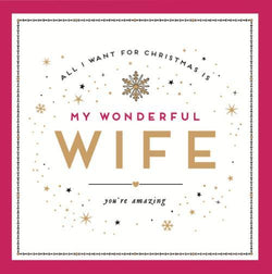 Wife Christmas Card