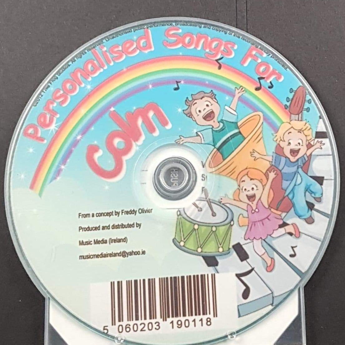 CD - Personalised Children's Songs / Colm