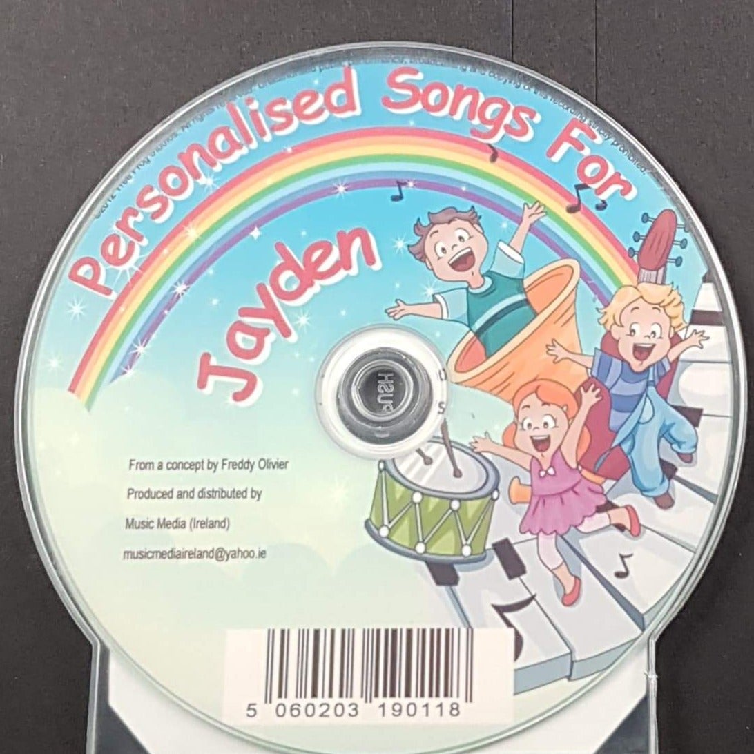 CD - Personalised Children's Songs / Jayden