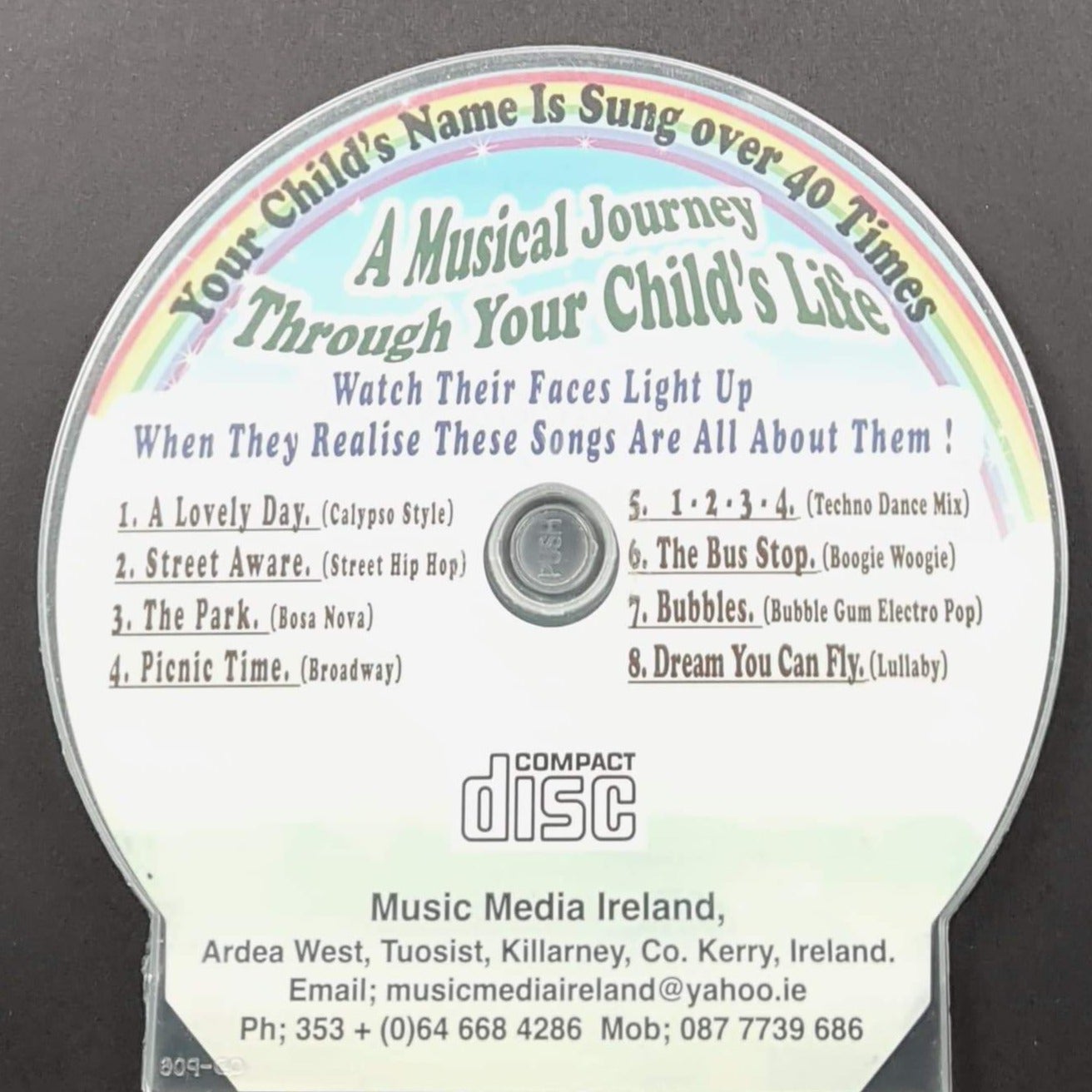CD - Personalised Children's Songs / Aoibheann (Pronounced 