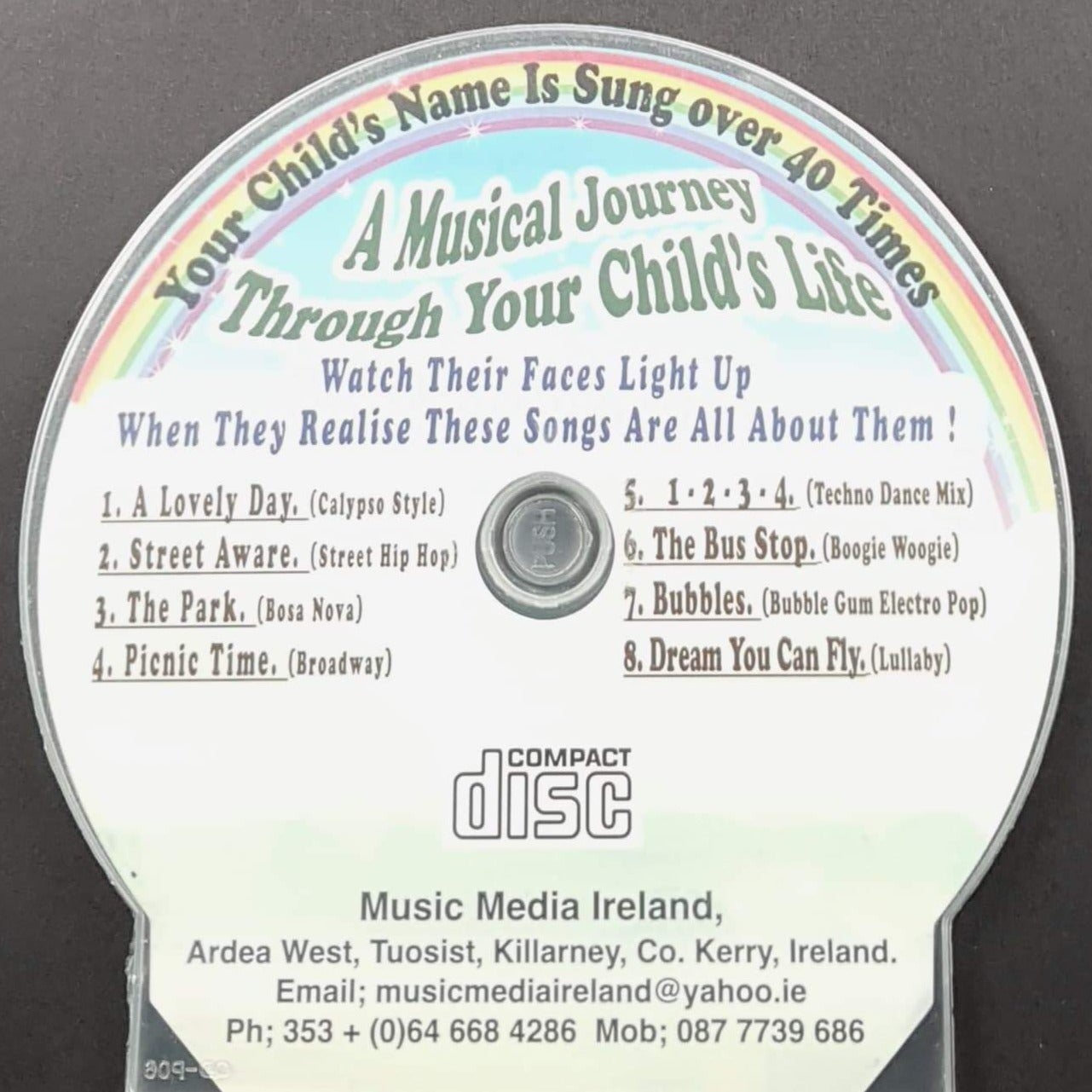 CD - Personalised Children's Songs / Alice