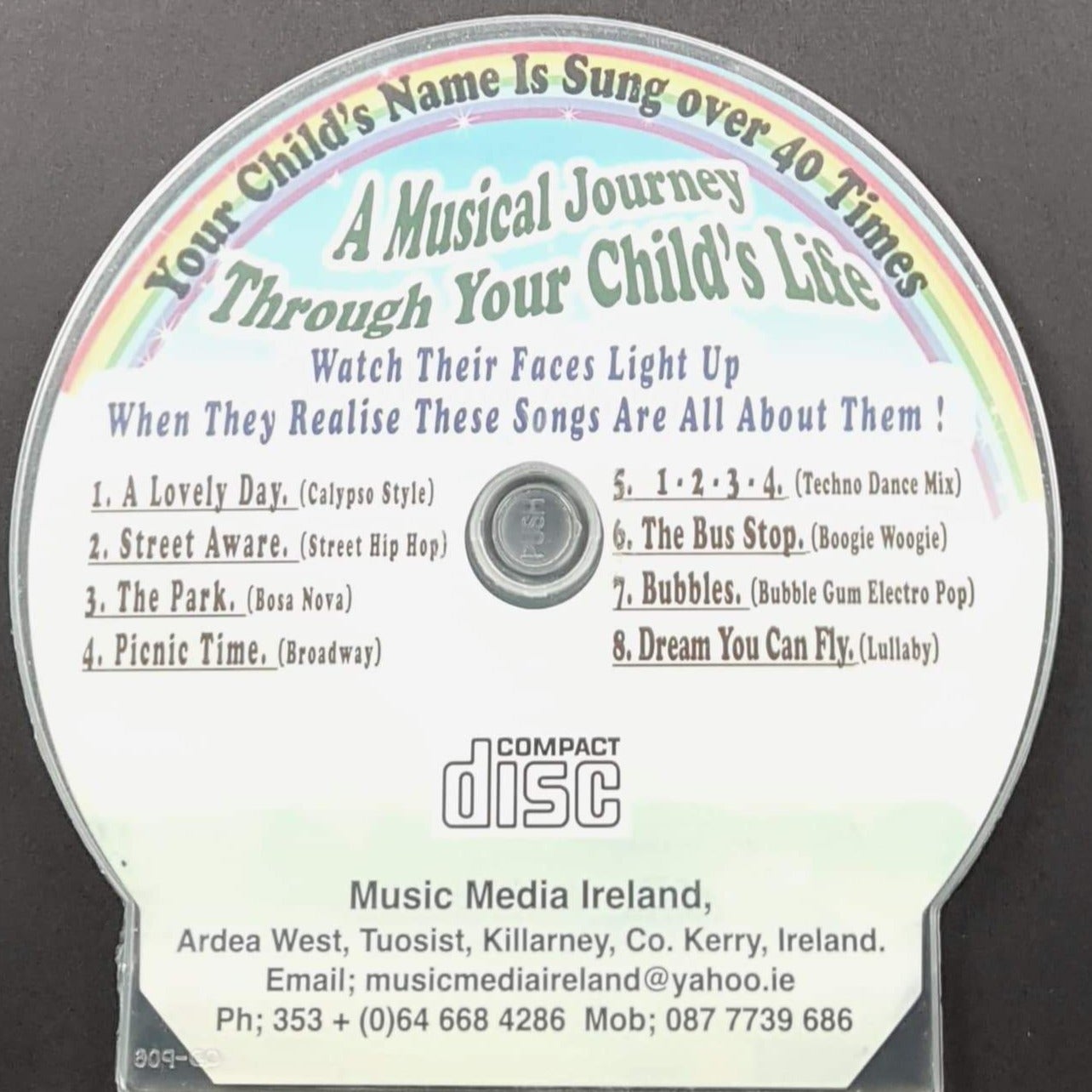 CD - Personalised Children's Songs / Daisy