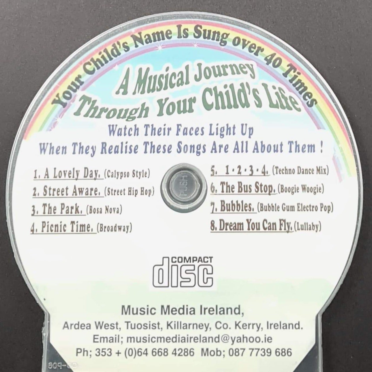 CD - Personalised Children's Songs / Cameron