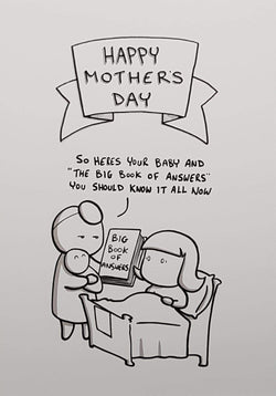 General Mothers Day Card - The Big Book Of Answers