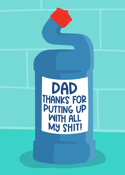 Funny Dad Card Personalisation