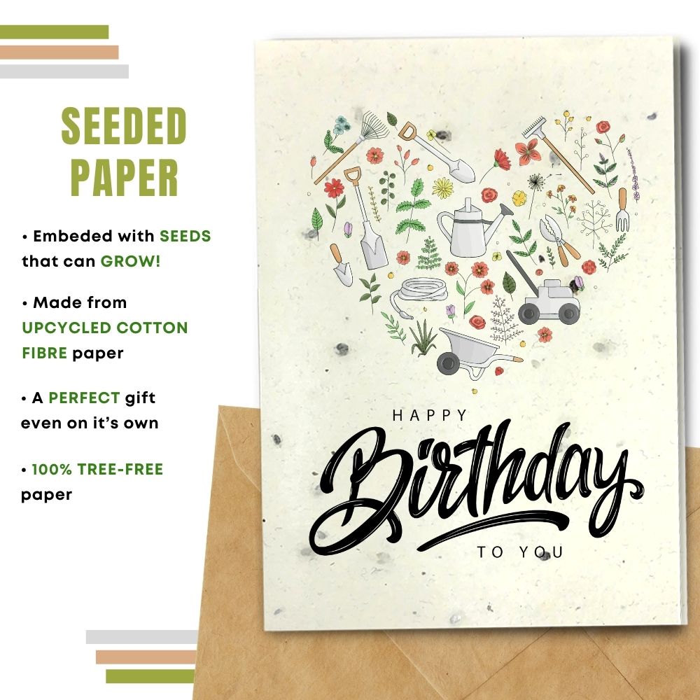 General Birthday Card - Beating Garden