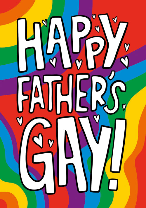 LGBTQ+ Fathers Day Card Personalisation
