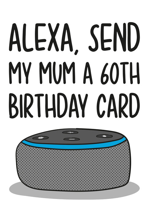 Humour 60th Mum Birthday Card Personalisation