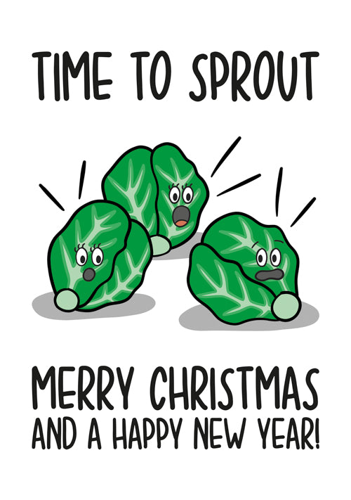 Funny New Year Christmas Card Personalisation