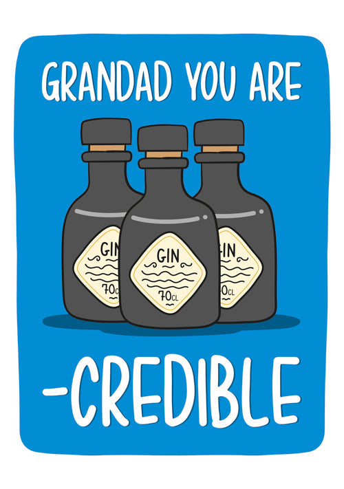 Funny Grandad Fathers Day Card Personalisation