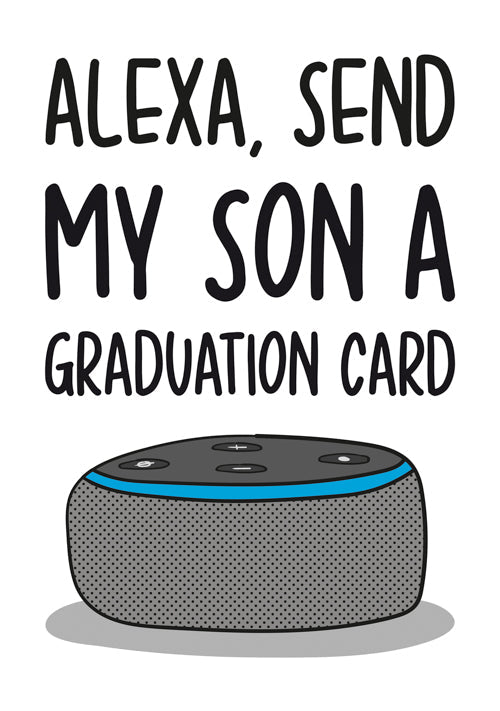 Son Graduation Card Personalisation