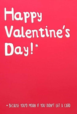 Humour Valentines Day Card