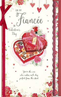 Fiancee Valentines Day Card