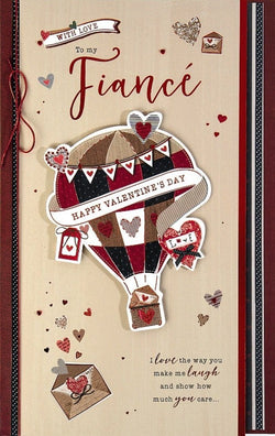 Fiance Valentines Day Card