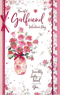 Girlfriend Valentines Card