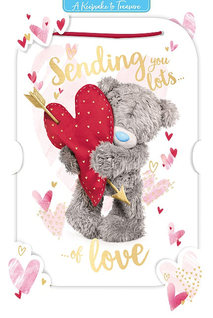 Sending Lots Of Love On Valentine's Day Card