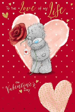 Love Of My Life Valentines Day Card