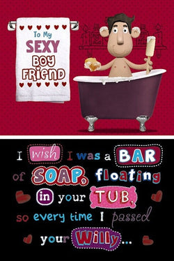 Boyfriend Valentines Day Card