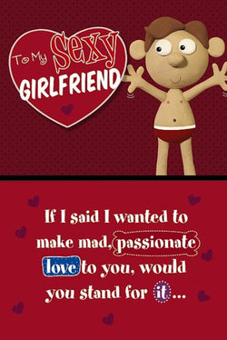 Girlfriend Valentines Day Card