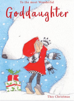 Goddaughter Christmas Card