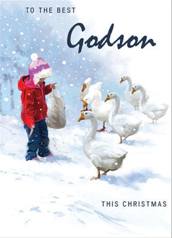 Godson Christmas Card