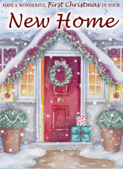 First Christmas In Your New Home Christmas Card