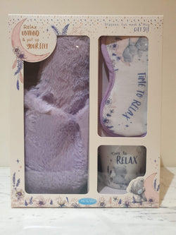 Christmas Gift - Slippers Mug & Eye Mask Gift Set