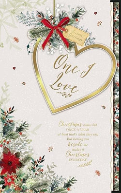 One I Love Christmas Card